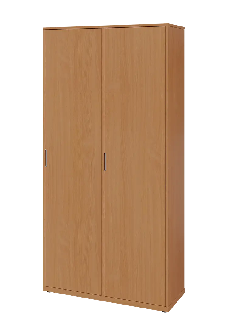 KSR6-81 P skříň šatní, 2x výsuvné ramínko, 2053x1022x400 mm, provedení pravé, buk Royal